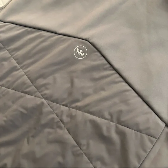 Peter Millar Venture Vest | Men’s Size Medium | Gale Grey - New $225 - Picture 5 of 6